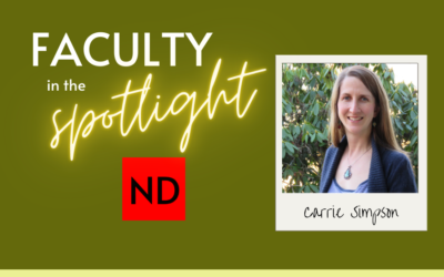 Faculty in the Spotlight: Carrie Simpson